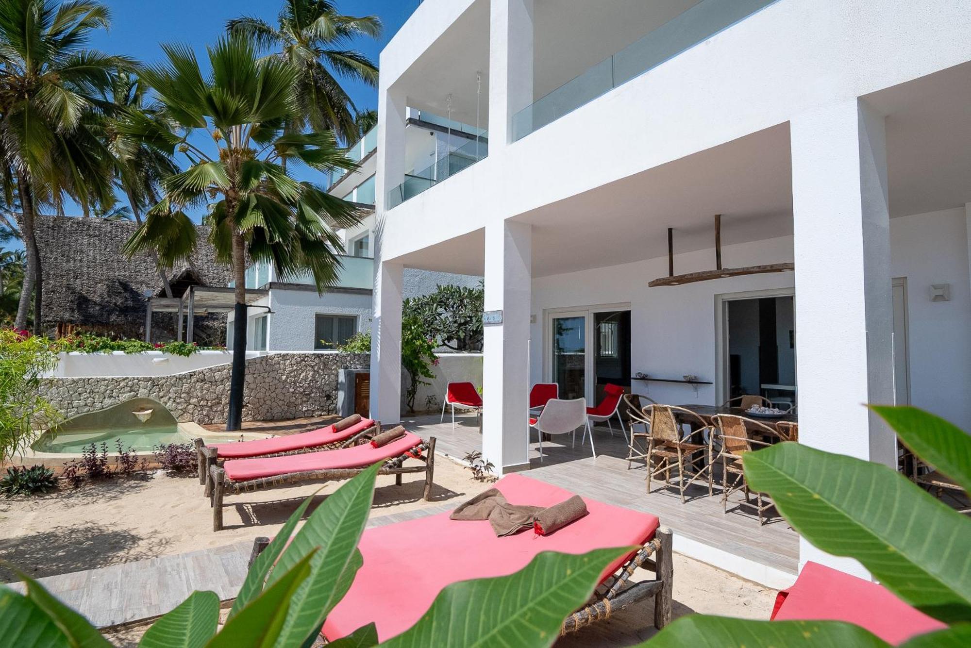 Ocean Blue Apartment With Panoramic Pool Zanzibarhouses Kiwengwa  Zewnętrze zdjęcie