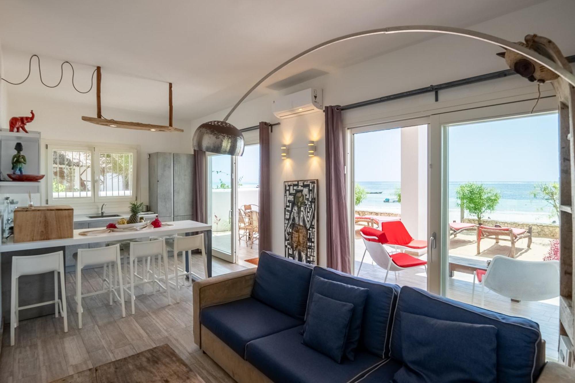 Ocean Blue Apartment With Panoramic Pool Zanzibarhouses Kiwengwa  Zewnętrze zdjęcie