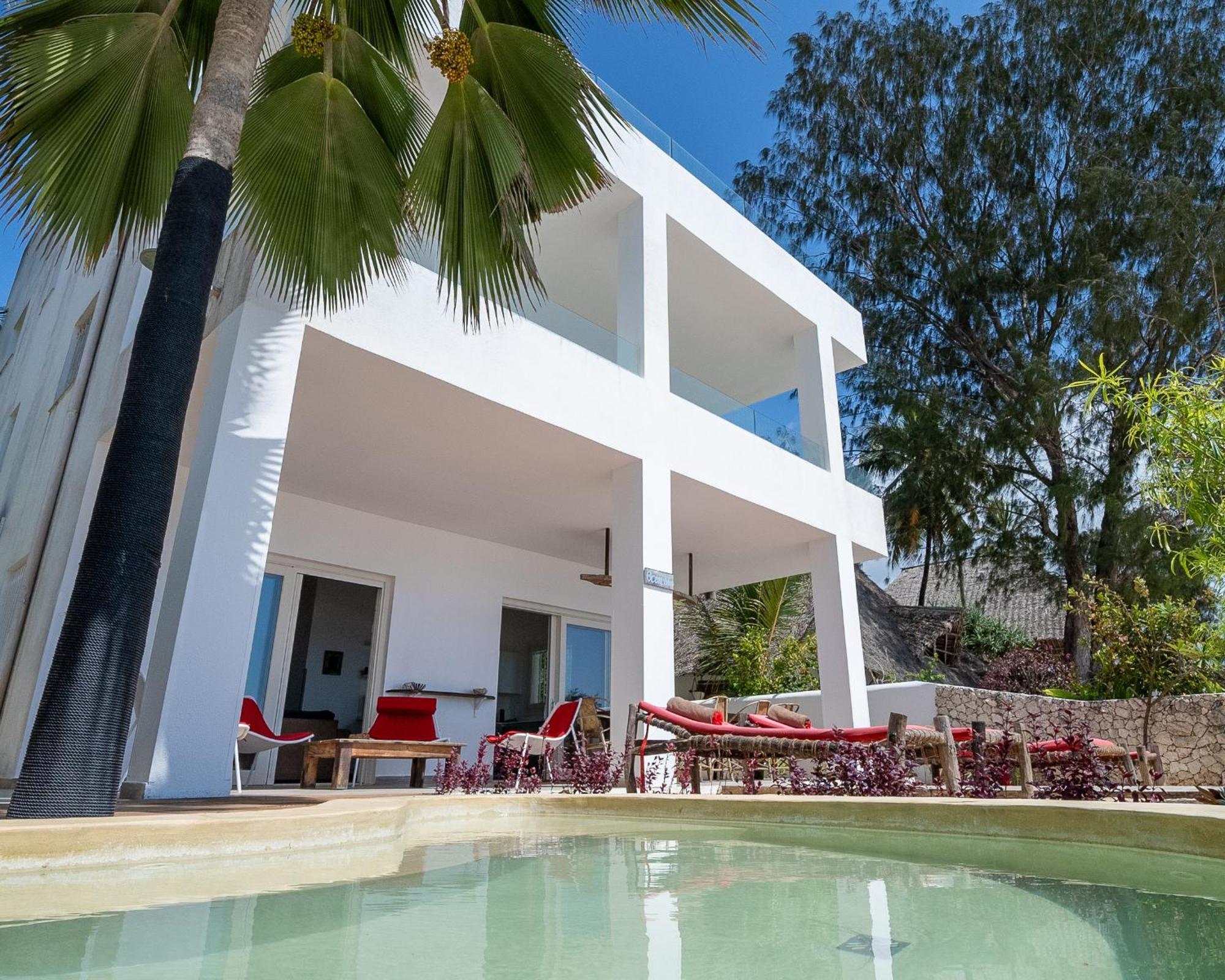Ocean Blue Apartment With Panoramic Pool Zanzibarhouses Kiwengwa  Zewnętrze zdjęcie